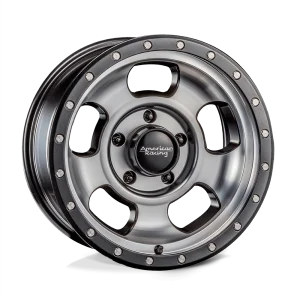 American Racing – AR969 ANSEN OFFROAD – Black – 15″x8″ -19mm – Summer Wheels – AR96958055519N